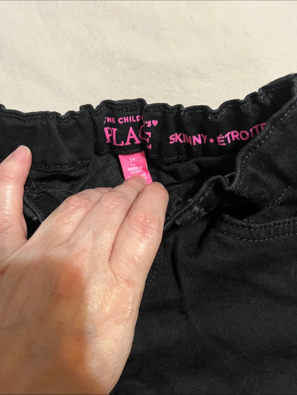 The Children's Place Black Skinny Jeans for Kids Bundle 3T